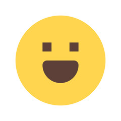 Fototapeta premium grin smiley icon