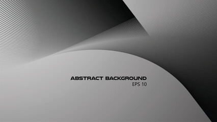 Gray abstract background for backdrop or presentation