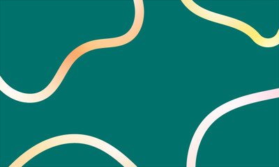 Minimalist geometric poster. Trendy abstract background. gradient line wavy banner template. Vector abstract light lines wavy flowing dynamic in gradient colors isolated on pastel background 

