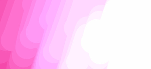 Naklejka premium pink gradation banner. flat pink gradation geometric background. creative minimalist and modern geometric shapes for background perfect for wallpaper. Simple and minimalist template for presentation 