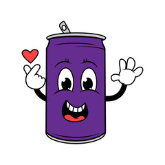 Drinking Can Cartoon