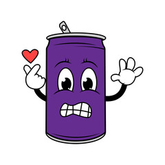 Drinking Can Cartoon