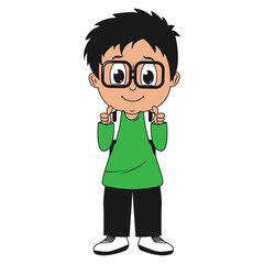 Cute Boy cartoon