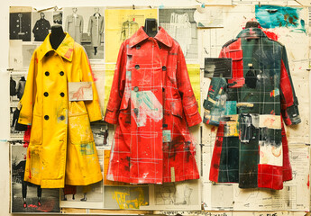 Vintage Dressmaking Studio with Mannequins.