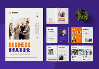 Business Brochure Template Layout