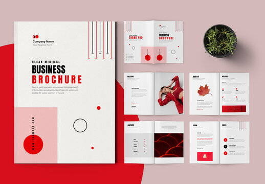 Clean Minimal Creative Brochure
