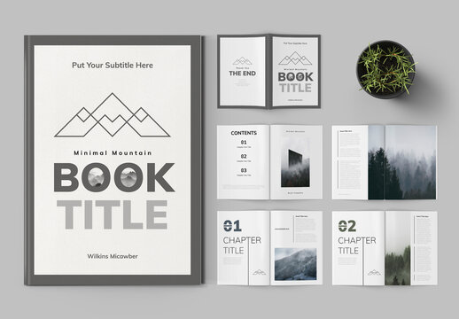 Minimal Book Layout Template