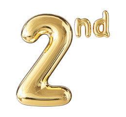 Anniversary Gold Number 2