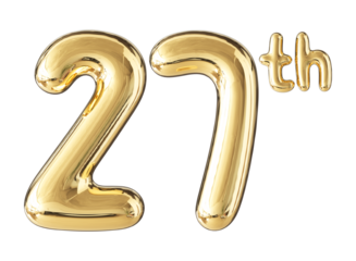 Anniversary Gold Number 27