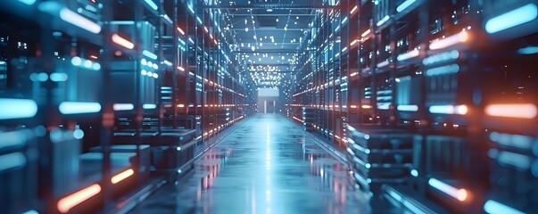 Automated Logistics and Real Time Inventory Management in a Futuristic AI Powered Supply Chain Hub