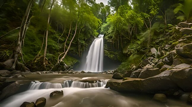 Capture Waterfall with Canon EOS R5 and DJI Air 2S Drone