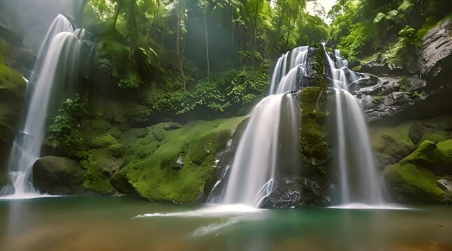 Capture Waterfall with Canon EOS R5 and DJI Air 2S Drone