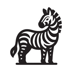 Obraz premium Zebra Vector Design, Animal Design, Vector, Illustration