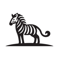 Zebra Vector Design, Animal Design, Vector, Illustration