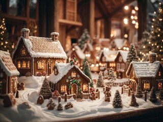 christmas gingerbread house