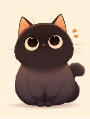 A variety of cat image libraries.Cute animal patterns of various breeds of cats, illustrations, posters, background images, decorative graphics, wallpapers, stickers.