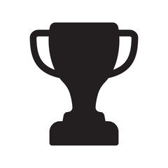 Trophy icon. Trophy cup, winner cup, victory cup icon. Reward symbol sign for web and mobile.