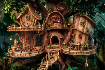 Obraz premium tree house
