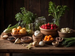 vegetables and fruits