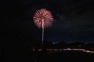 小坂田公園の花火