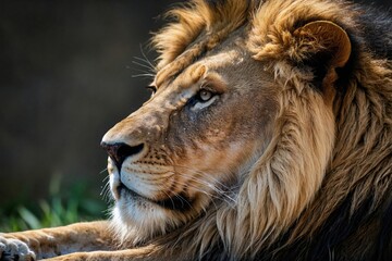 Fototapeta premium An image of a Lion