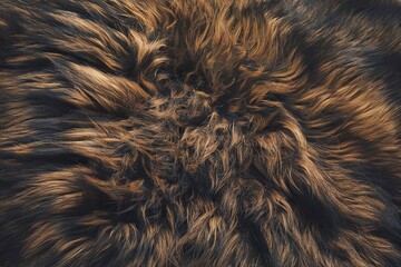 Naklejka premium luxurious depth of natural fur.