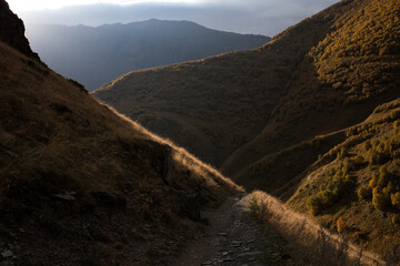 autumn in the mountains