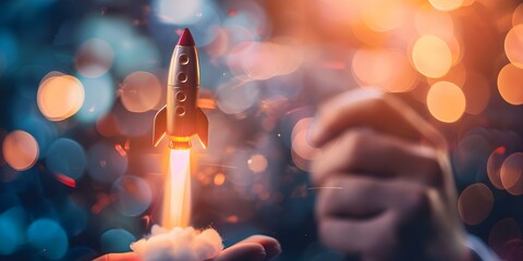 Accelerating Product Launches with Agile Methods Driving Business Success through Speed and Efficiency. Concept Agile Product Development, Business Success, Speed and Efficiency, Product Launches