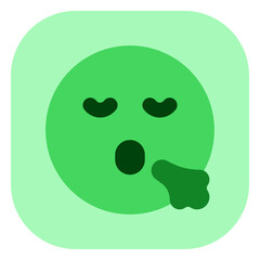 Editable sigh, relief, expression emoticon vector icon. Part of a big icon set family. Part of a big icon set family. Perfect for web and app interfaces, presentations, infographics, etc