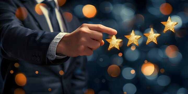 Business receives positive testimonials from clients and partners boosting its reputation. Concept Testimonials, Business Reputation, Client Feedback, Partner Satisfaction, Positive Impact