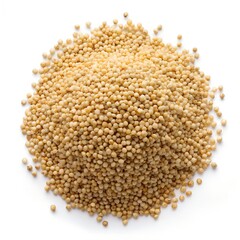 quinoa isolated white background