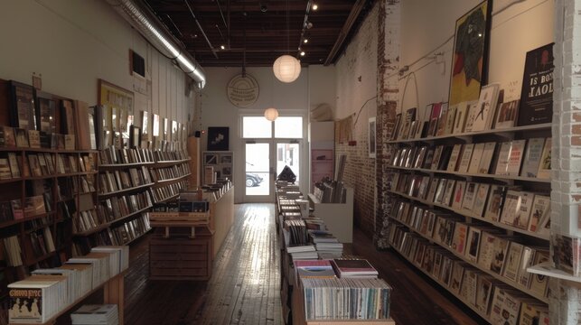 Exploring Alternative Literature: A Journey Through Small Press Publishers, Zines, and Independent Bookstores with Engaging Literary Readings. 