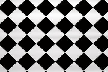 The background of a simple checkerboard pattern in black and white for a classic design