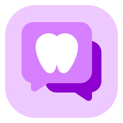 Fototapeta premium Editable dentist consultation vector icon. Dentistry, healthcare, medical. Part of a big icon set family. Perfect for web and app interfaces, presentations, infographics, etc