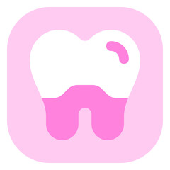 Editable dental crown vector icon. Dentistry, healthcare, medical. Part of a big icon set family. Perfect for web and app interfaces, presentations, infographics, etc