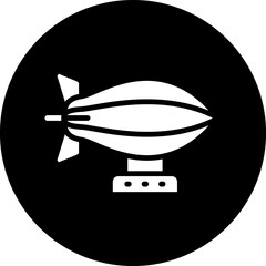 Vector Design Zeppelin Icon Style © designing ocean