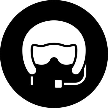 recommend clip art: Vector Design Pilot Helmet Icon Style