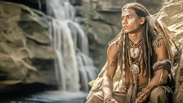 ネイティブアメリカンのイメージ - image of Native American  - No1
