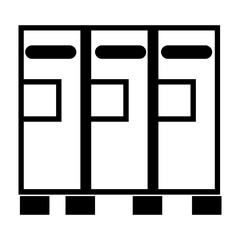 illustration of a rack