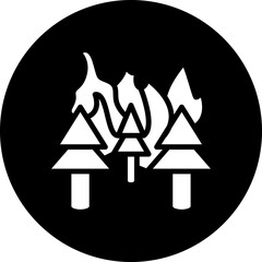 Vector Design Wildfire Icon Style
