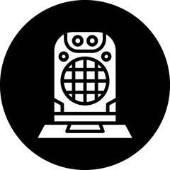 Vector Design Air Heater Icon Style