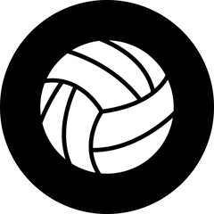 Vector Design Volleyball Icon Style