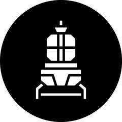 Vector Design Lander Icon Style