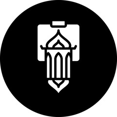 Vector Design Lantern Icon Style