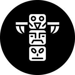 Vector Design Totem Icon Style