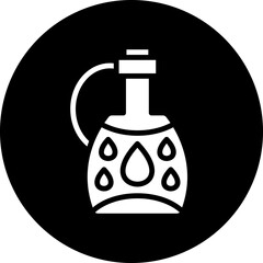 Vector Design Water Canteen Icon Style