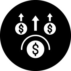 Vector Design Money Benefit Icon Style
