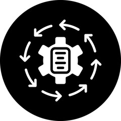 Vector Design Iteration Icon Style