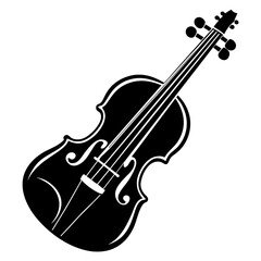 Obraz premium violin isolated on white