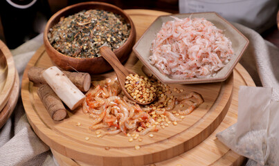 Korean Helthy Food. Fresh Ingredients.